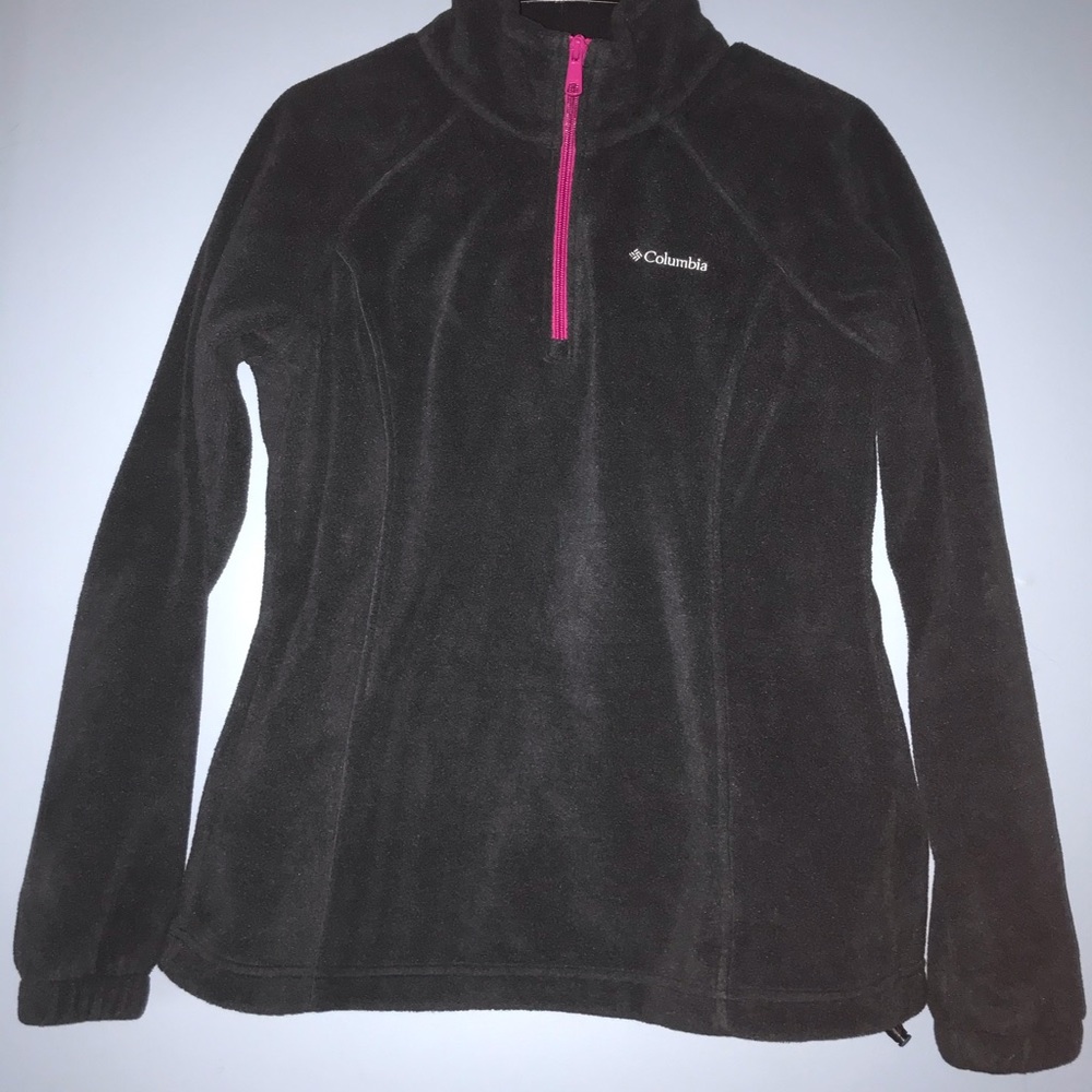 Columbia Fleece Quarter Zip Pullover size medium